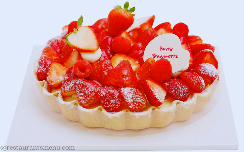 Paris baguette Menu Singapore With Prices 2024