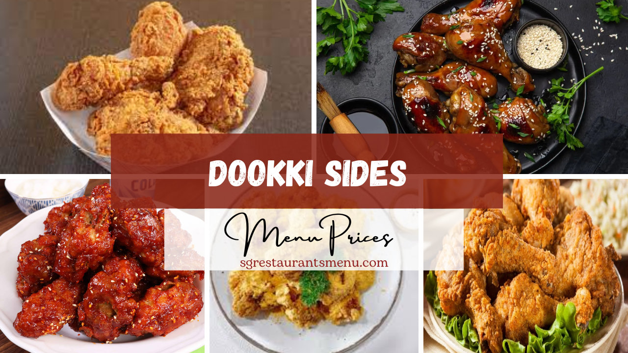 Dookki Sides Menu